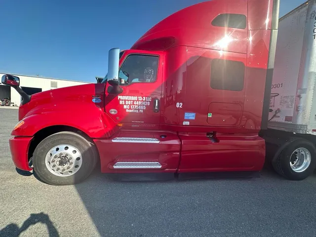 Red Proverbio 13-3 truck ready for dispatch